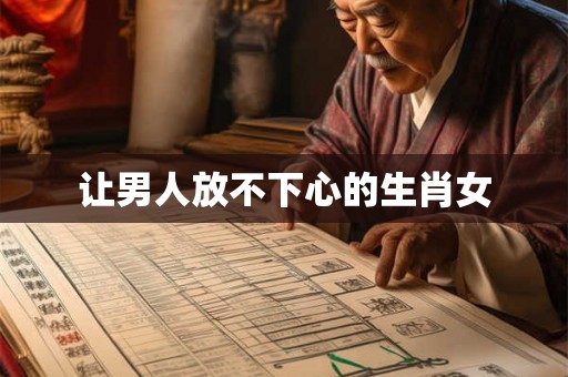 让男人放不下心的生肖女 让男人放不下心的生肖女