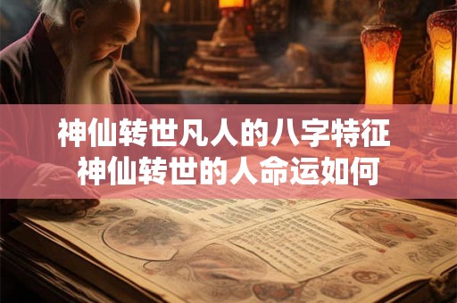 神仙转世凡人的八字特征 神仙转世的人命运如何