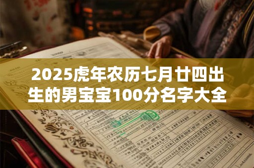 2025虎年农历七月廿四出生的男宝宝100分名字大全