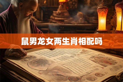 鼠男龙女两生肖相配吗