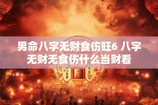 男命八字无财食伤旺6 八字无财无食伤什么当财看 男命八字无财食伤旺6 八字无财无食伤什么当财看
