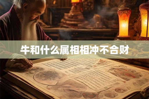 牛和什么属相相冲不合财 牛和什么属相相冲不合财