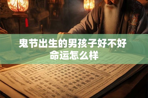 鬼节出生的男孩子好不好 命运怎么样 鬼节出生的男孩子好不好 命运怎么样