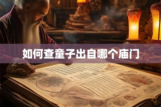 如何查童子出自哪个庙门