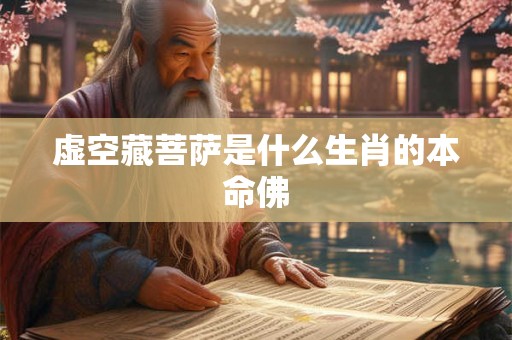虚空藏菩萨是什么生肖的本命佛 虚空藏菩萨是什么生肖的本命佛