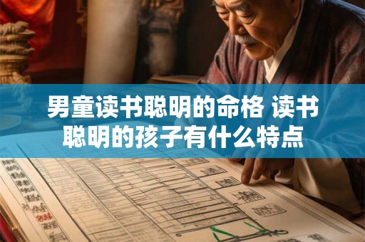 男童读书聪明的命格 读书聪明的孩子有什么特点 男童读书聪明的命格 读书聪明的孩子有什么特点