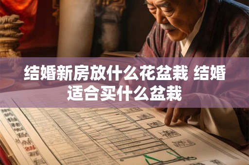 结婚新房放什么花盆栽 结婚适合买什么盆栽 结婚新房放什么花盆栽 结婚适合买什么盆栽