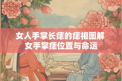 女人手掌长痣的痣相图解 女手掌痣位置与命运 女人手掌长痣的痣相图解 女手掌痣位置与命运