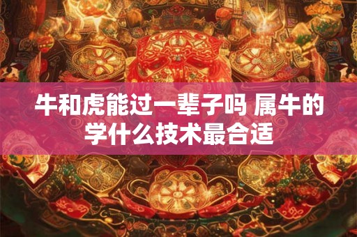 牛和虎能过一辈子吗 属牛的学什么技术最合适 牛和虎能过一辈子吗 属牛的学什么技术最合适