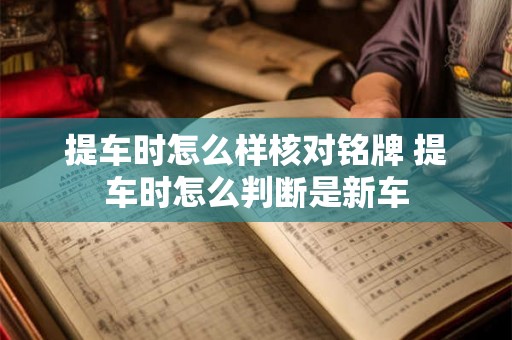 提车时怎么样核对铭牌 提车时怎么判断是新车