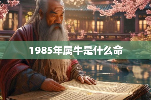 1985年属牛是什么命 1985年属牛是什么命