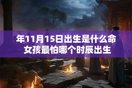 年11月15日出生是什么命 女孩最怕哪个时辰出生 年11月15日出生是什么命 女孩最怕哪个时辰出生
