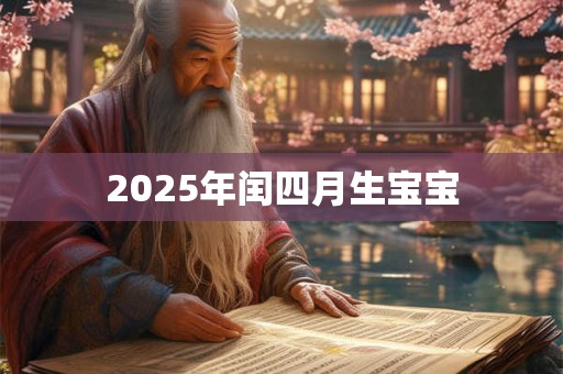2025年闰四月生宝宝 2025年闰四月生宝宝