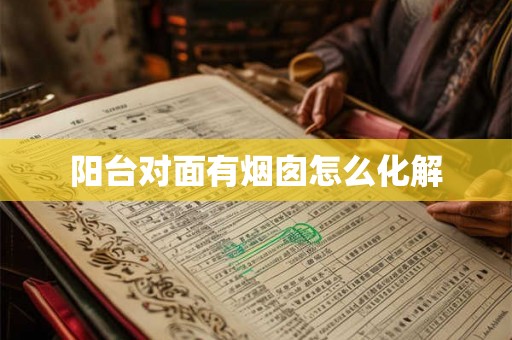 阳台对面有烟囱怎么化解 阳台对面有烟囱怎么化解