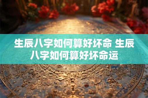 生辰八字如何算好坏命 生辰八字如何算好坏命运 生辰八字如何算好坏命 生辰八字如何算好坏命运