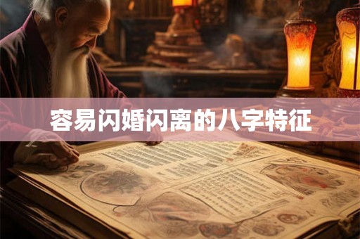 容易闪婚闪离的八字特征 容易闪婚闪离的八字特征