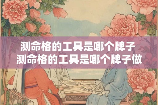 测命格的工具是哪个牌子 测命格的工具是哪个牌子做的 测命格的工具是哪个牌子 测命格的工具是哪个牌子做的