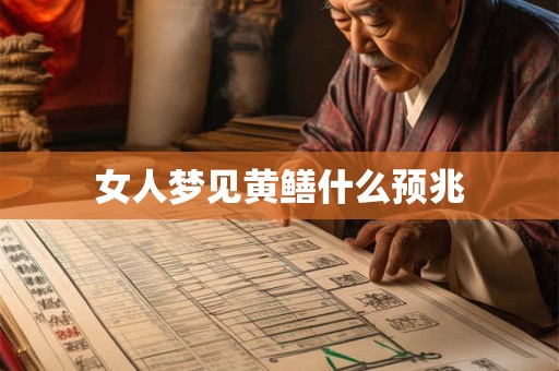 女人梦见黄鳝什么预兆 女人梦见黄鳝什么预兆