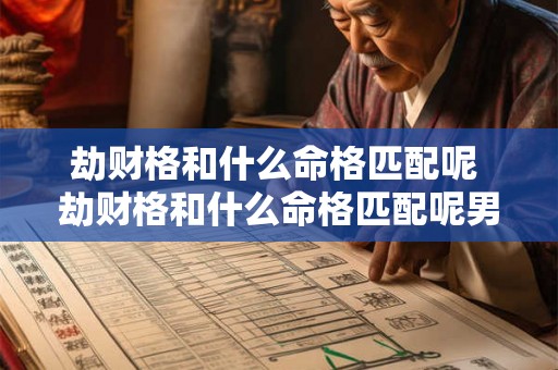 劫财格和什么命格匹配呢 劫财格和什么命格匹配呢男 劫财格和什么命格匹配呢 劫财格和什么命格匹配呢男