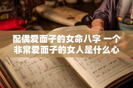 配偶爱面子的女命八字 一个非常爱面子的女人是什么心理 配偶爱面子的女命八字 一个非常爱面子的女人是什么心理