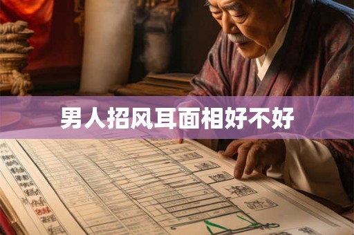 男人招风耳面相好不好