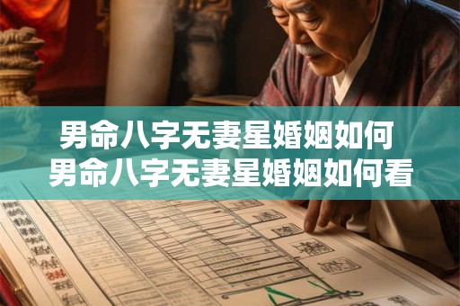 男命八字无妻星婚姻如何 男命八字无妻星婚姻如何看 男命八字无妻星婚姻如何 男命八字无妻星婚姻如何看