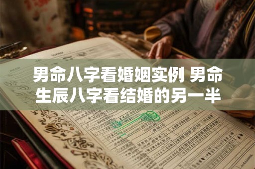 男命八字看婚姻实例 男命生辰八字看结婚的另一半 男命八字看婚姻实例 男命生辰八字看结婚的另一半