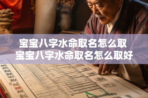 宝宝八字水命取名怎么取 宝宝八字水命取名怎么取好听