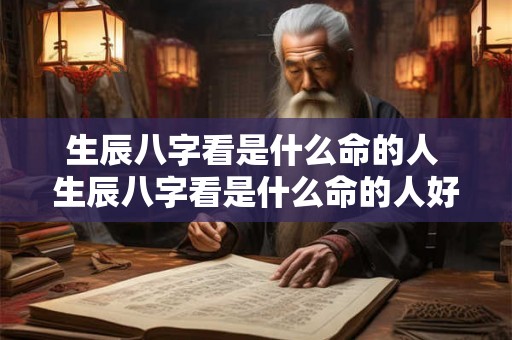 生辰八字看是什么命的人 生辰八字看是什么命的人好不好 生辰八字看是什么命的人 生辰八字看是什么命的人好不好