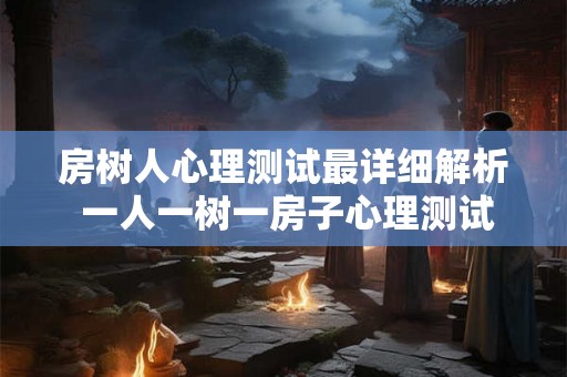 房树人心理测试最详细解析 一人一树一房子心理测试 房树人心理测试最详细解析 一人一树一房子心理测试