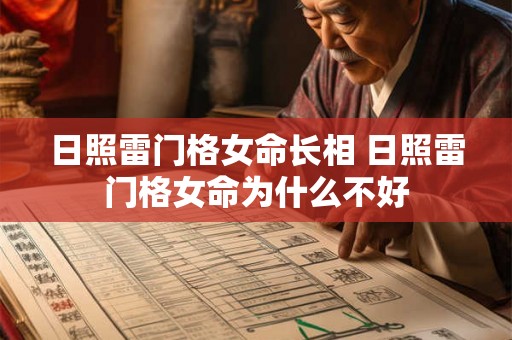 日照雷门格女命长相 日照雷门格女命为什么不好 日照雷门格女命长相 日照雷门格女命为什么不好