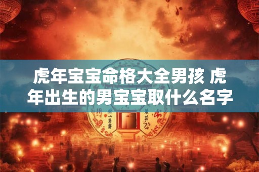 虎年宝宝命格大全男孩 虎年出生的男宝宝取什么名字好