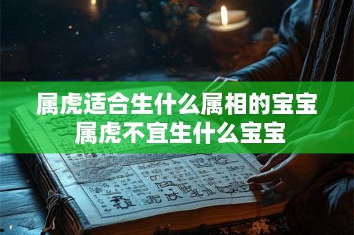 属虎适合生什么属相的宝宝 属虎不宜生什么宝宝 属虎适合生什么属相的宝宝 属虎不宜生什么宝宝