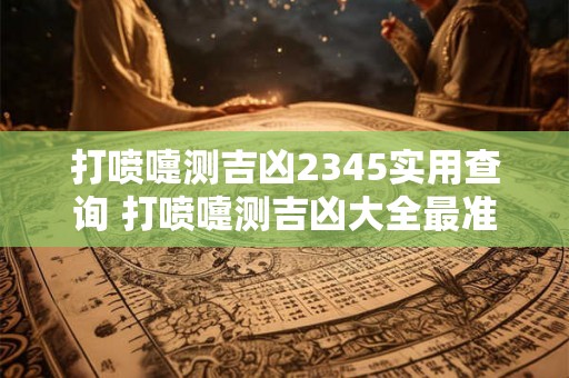 打喷嚏测吉凶2345实用查询 打喷嚏测吉凶大全最准 打喷嚏测吉凶2345实用查询 打喷嚏测吉凶大全最准