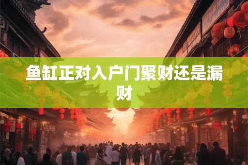 鱼缸正对入户门聚财还是漏财 鱼缸正对入户门聚财还是漏财