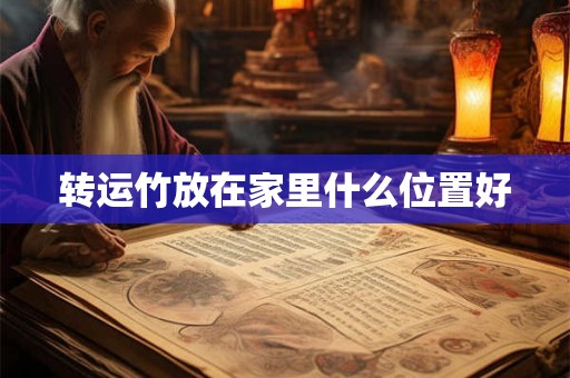 转运竹放在家里什么位置好