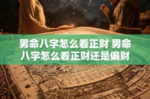 男命八字怎么看正财 男命八字怎么看正财还是偏财 男命八字怎么看正财 男命八字怎么看正财还是偏财