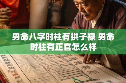 男命八字时柱有拱子禄 男命时柱有正官怎么样 男命八字时柱有拱子禄 男命时柱有正官怎么样