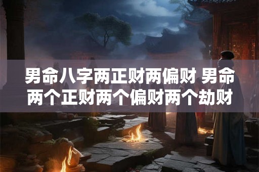 男命八字两正财两偏财 男命两个正财两个偏财两个劫财 男命八字两正财两偏财 男命两个正财两个偏财两个劫财
