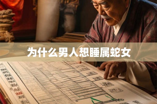 为什么男人想睡属蛇女
