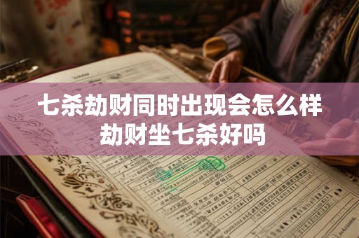 七杀劫财同时出现会怎么样 劫财坐七杀好吗 七杀劫财同时出现会怎么样 劫财坐七杀好吗