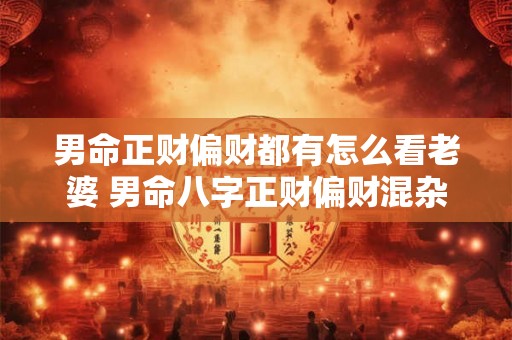 男命正财偏财都有怎么看老婆 男命八字正财偏财混杂 男命正财偏财都有怎么看老婆 男命八字正财偏财混杂
