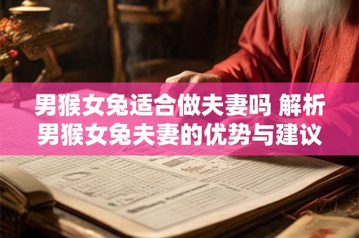 男猴女兔适合做夫妻吗 解析男猴女兔夫妻的优势与建议 男猴女兔适合做夫妻吗 解析男猴女兔夫妻的优势与建议