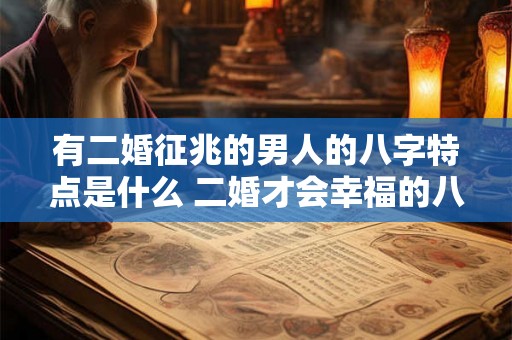 有二婚征兆的男人的八字特点是什么 二婚才会幸福的八字 有二婚征兆的男人的八字特点是什么 二婚才会幸福的八字