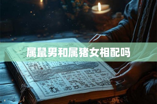 属鼠男和属猪女相配吗