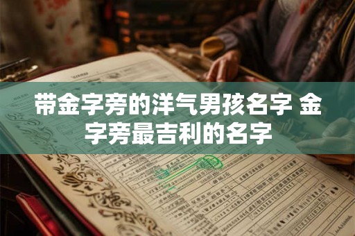 带金字旁的洋气男孩名字 金字旁最吉利的名字 带金字旁的洋气男孩名字 金字旁最吉利的名字