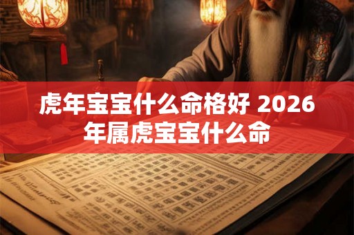 虎年宝宝什么命格好 2026年属虎宝宝什么命 虎年宝宝什么命格好 2026年属虎宝宝什么命