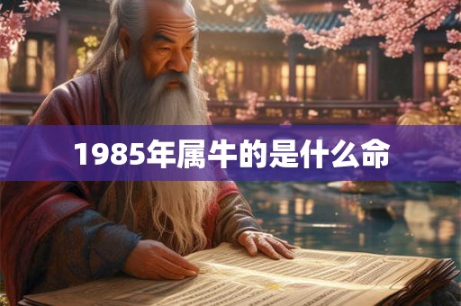 1985年属牛的是什么命 1985年属牛的是什么命