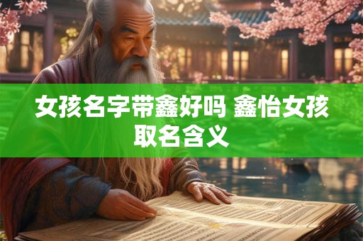 女孩名字带鑫好吗 鑫怡女孩取名含义 女孩名字带鑫好吗 鑫怡女孩取名含义