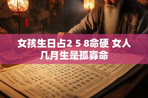 女孩生日占2 5 8命硬 女人几月生是孤寡命 女孩生日占2 5 8命硬 女人几月生是孤寡命